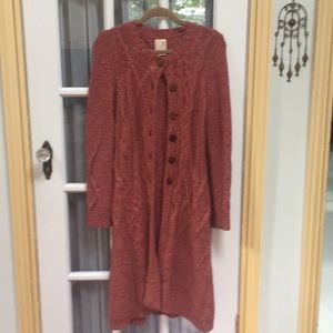 Anthropologie sweater coat. Sz S.